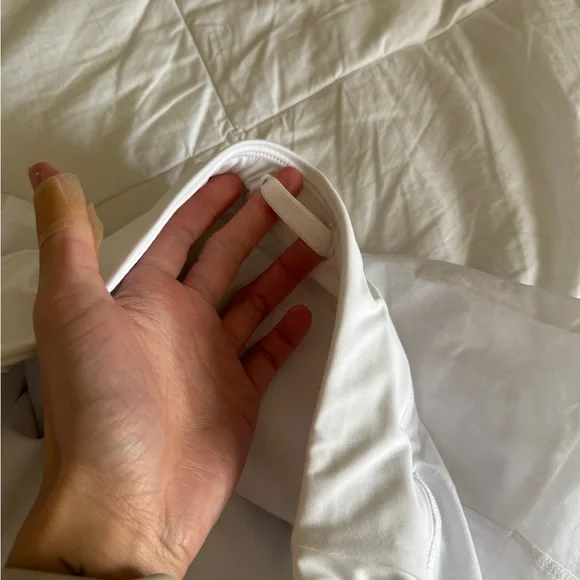 White Athletic Skirt Pace Rival Mid-Rise Skirt Size 4 - Picture 7 of 13